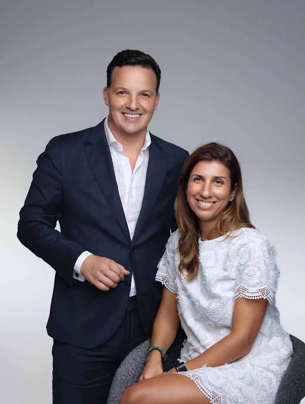 Nuno and Maria, leaders of the Moonstay team